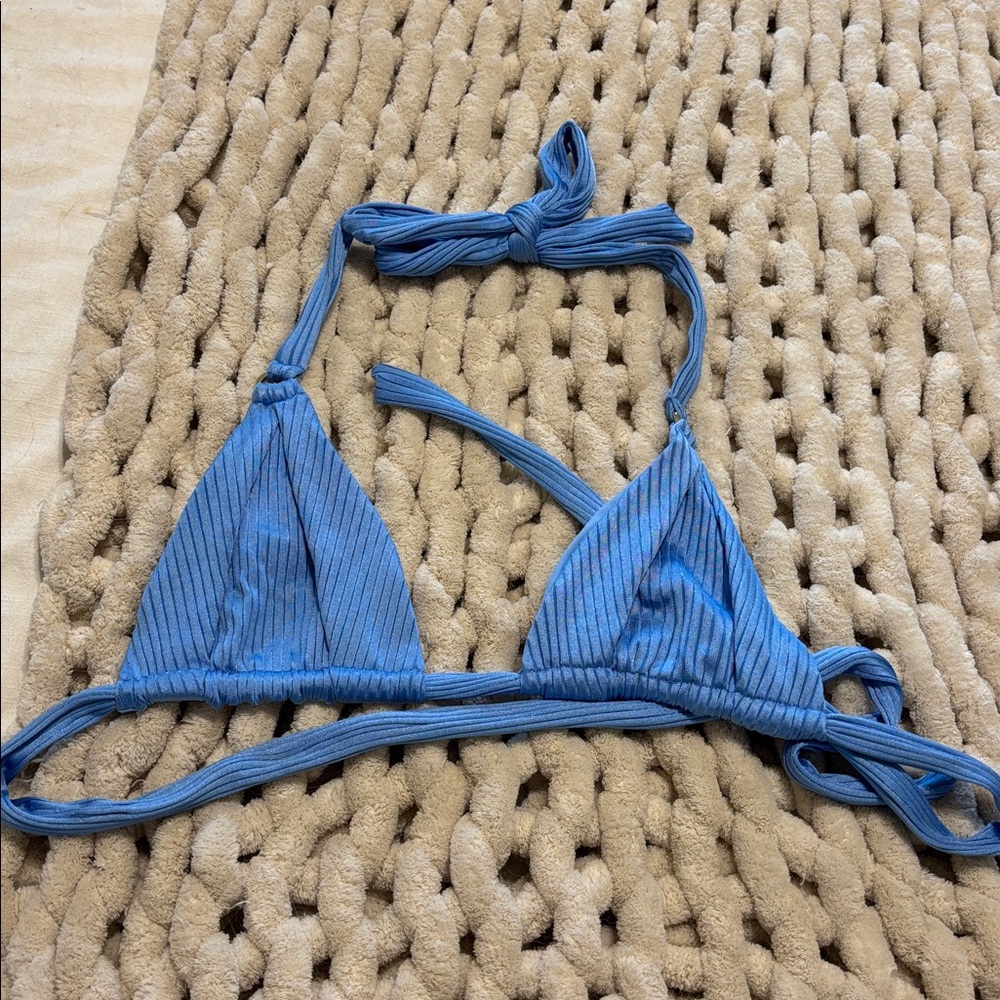 Monday Swimwear Blue Bikini Top